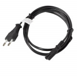 Cablu de alimentare TV radiocasetofon, lungime 3m, Lanberg 42913, Euro, CEE 7 16 la IEC 320 C7, 2 pini, 10A, negru