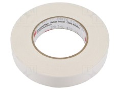 Bandă electroizolantă 3M albă 25mm x 55m x 0,177mm 3kV