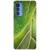 Husa compatibila cu Motorola Edge 20 Lite model leaf, Silicon, TPU, Viceversa, Transparent, Carcasa