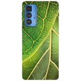 Husa compatibila cu Motorola Moto G71 5G model leaf, Silicon, TPU, Viceversa, Transparent, Carcasa