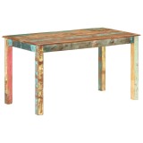 Cumpara ieftin Masa de bucatarie, 140 x 70 x 76 cm, lemn masiv reciclat