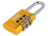 Lacăt cu cifru din aluminiu 32mm