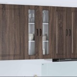 vidaXL Dulap de bucătărie Stejar &icirc;nchis 60 x 31 x 100 cm Lemn compozit 884831