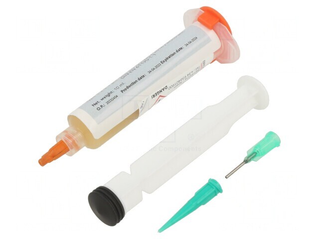 Flux cu colofoniu fără halogenuri gel seringă 10ml