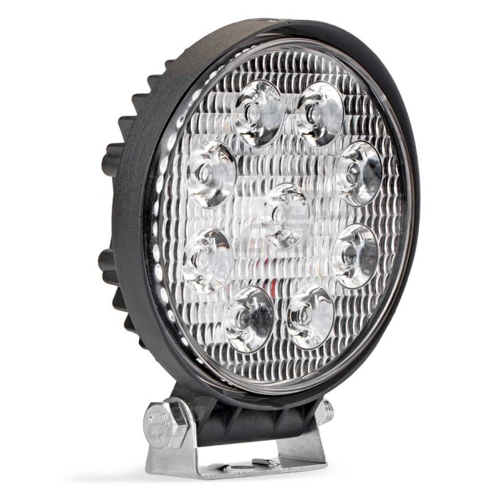 Proiector LED pentru Off-Road, ATV, SSV, culoare 6500K, LED FLOOD, 27W, tensiune 9 &ndash; 36V, diametru &Oslash;110 mm