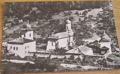QW25 MS - Carte postala - tematica manastiri - vedere - Manastirea Bistrita 2 foto