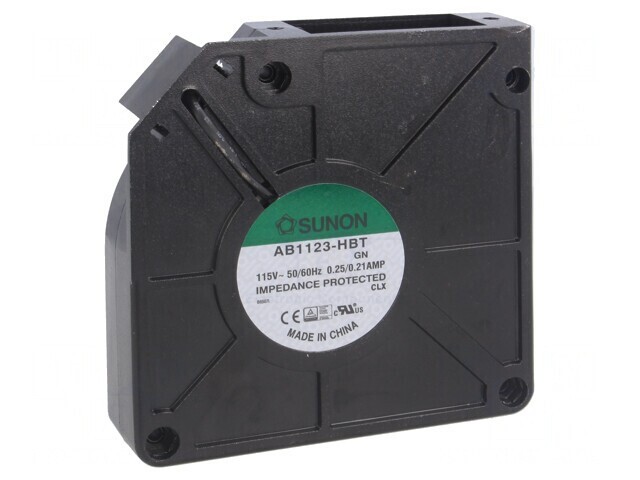 Ventilator AC 115V 120x120x37mm 34m3/h 48dBA