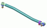 Bieleta directie Mercedes Actros MP4 / MP5, Antos Motor 1824 L, 1824 LS, 1827 L, 1830 L, 1830 LS, 1832 L, 1832 LS, 1833 L, 1833 LS, 1835 L, 1836 L,