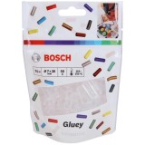 Bosch 2608002004 - Baghete silicon transparente 7x20 mm 70 bucati Gluey