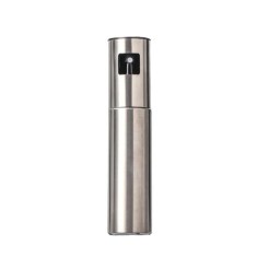 Pulverizator Ulei, Otet, Cyrax, din Otel Inoxidabil, 100 ml, Reincarcabil, 18.3 x 4.3 cm, Argintiu