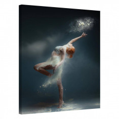 Tablou Canvas, Tablofy, Ballerina &middot; Grand Pose, Printat Digital, 40 &times; 50 cm