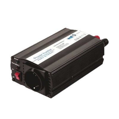 Invertor de tensiune Well, 24V-220V, 600 W, USB foto