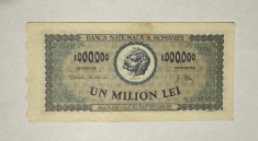 Bancnota Romania 1000000 lei 1947 aUNC