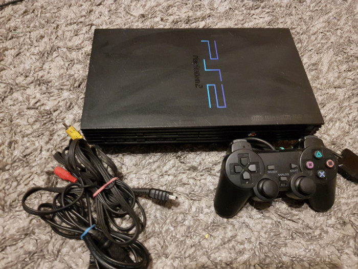 Playstation 2 Sony PS2 ps 2, play station 2 complet + joc original curse masini