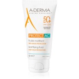 A-Derma Protect AC Mattifying Fluid fluid matifiant SPF 50+ 40 ml