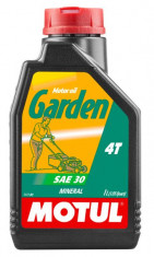 (PL) Olej silnikowy 4T 4T MOTUL Garden SAE 30 1l CD; SG Mineral for lawn mowers and other garden devices foto