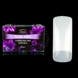 Cumpara ieftin Cosmo Square culoare naturală, cutie cu 100 buc - mix unghii false 1-10, Christel