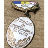 Insigna Fruntas in gospodarirea satelor 1967