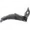 Carenaj roata Infiniti G35 (V35), 09.02-12.07(Cupe), Fata Partea Din Fata, Dreapta, 63844-AM800, 3519FP1T, din polietilena