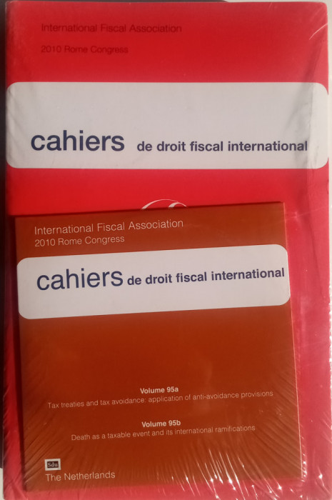 CAHIERS DE DROIT FISCAL INTERNAȚIONAL - 2010 - VOLUME 95A