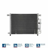 Condensator climatizare Chevrolet Aveo Kalos; Daewoo Kalos (Klas) Motor 1.2, 1.4, 1.4 16V, 1.5, 582x436x18mm, OE 96469289