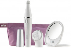 Set epilator si curatare fata Braun SE 830 foto