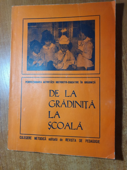 revista de pedagogie-de la gradinita la scoala din anul 1975