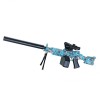 Mitraliera de jucarie electrica flippy cu bile de hidrogen de gel, gun bluster, tragere in rafala, varsta peste 6 ani, ochelari de protectie, 5000 de