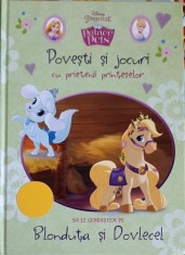 POVESTI SI JOCURI CU PRIETENII PRINTESELOR. SA LE CUNOASTEM PE BLONDUTA SI DOVLECEL-TRAD. ALOMA CIOMAZGA-MA-321277