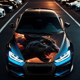 Folie Capota Auto Hood Art rezistenta la exterior, marime L (180 x 130cm) - Cod: AVX-CAPOTA-028L