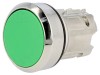 Comutator Apăsare 22mm Verde 2 Pozitii