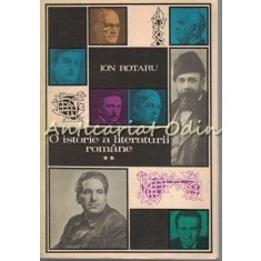 O Istorie A Literaturii Romane II - Ion Rotaru
