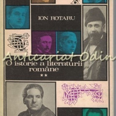 O Istorie A Literaturii Romane II - Ion Rotaru