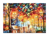 Cumpara ieftin Tablou indragostiti pictat manual, Impreuna pentru totdeauna, 70x50cm ulei pe panza, superb