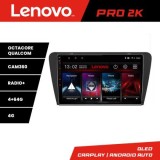 Navigatie Skoda Octavia 3 Lenovo Kit-279 8 core QLED 2K 4+64 360 Android Waze USB Navigatie Internet Youtube Radio CarStore Technology