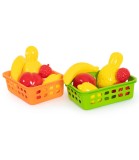 Set 6 Fructe Jucarie din Plastic, Set Bucatarie pentru Copii Peste 3 Ani, Produs in Ucraina