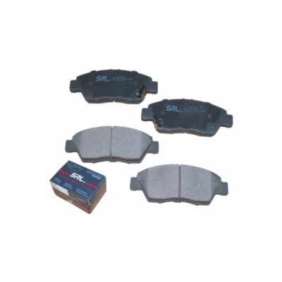 Set placute frana punte fata, Honda Civic 5 (Eg, Eh) 1991-1995, Civic 6 (Ej, Ek) 1995-2001, Civic 7 (Eu, Ep, Ev) 2001-2005, Crx 3 (Eh, Eg) 1992-1998, foto