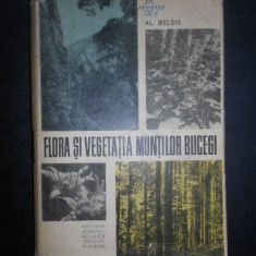 Alexandru Beldie - Flora si vegetatia muntilor Bucegi (1967, editie cartonata)