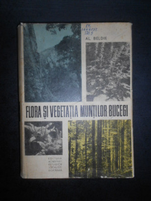 Alexandru Beldie - Flora si vegetatia muntilor Bucegi (1967, editie cartonata) foto