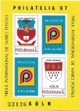 Colita Targul Filatelic International Koln (bloc), 1987 - NEOBLITERATA, Posta, Nestampilat