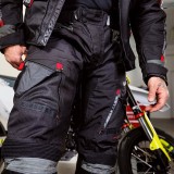 Pantaloni moto barbati W-TEC Excellent cu protectii nivel 2 si membrana Reissa