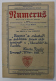 NUMERUS , REVISTA LUNARA DE MATEMATICI ELEMENTARE PENTRU INVATAMANTUL SECUNDAR , VOLUMUL 5 , CAIETUL 50 , DECEMBRIE , 1939