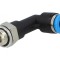 Racord Push-In Filetat 90&deg; 0,95-6bar