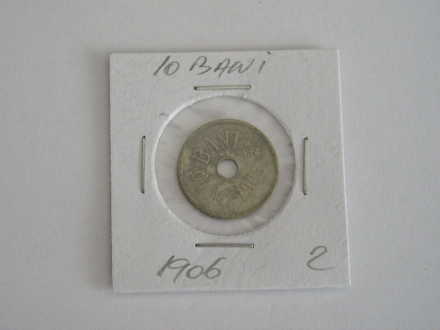 M1 C10 - Moneda foarte veche 26 - Romania - 10 banI - 1906