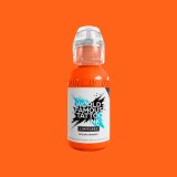 Tus Tatuaj World Famous Medium Orange 30ml - Cerneala Vegană Profesională Pigment Intens, Aplicare Ușoară, Vindecare Rapidă