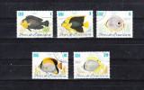 A12 S5 8 - Timbre foarte vechi - Cuba - pesti exotici, Fauna, Stampilat