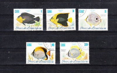 A12 S5 8 - Timbre foarte vechi - Cuba - pesti exotici foto