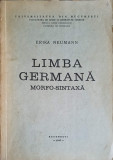 LIMBA GERMANA, MORFO-SINTAXA-ERIKA NEUMANN-252410