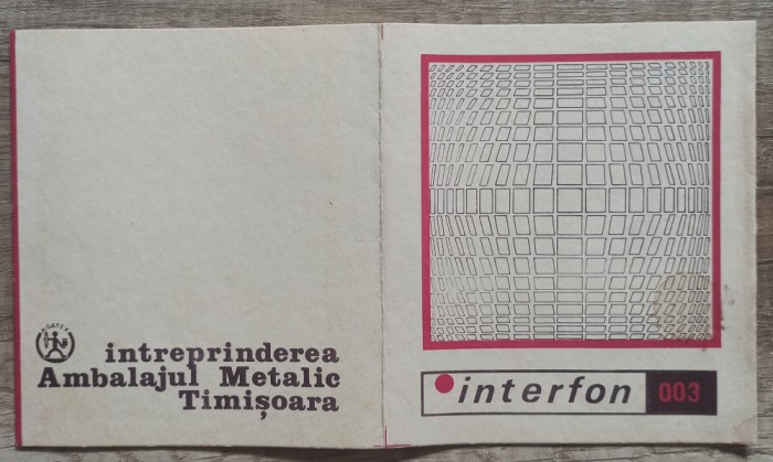 Pliant pentru kitul Interfon 003 IPRS Baneasa