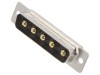 Mufă D-Sub 5 PIN THT pentru PCB 240V, MH CONNECTORS